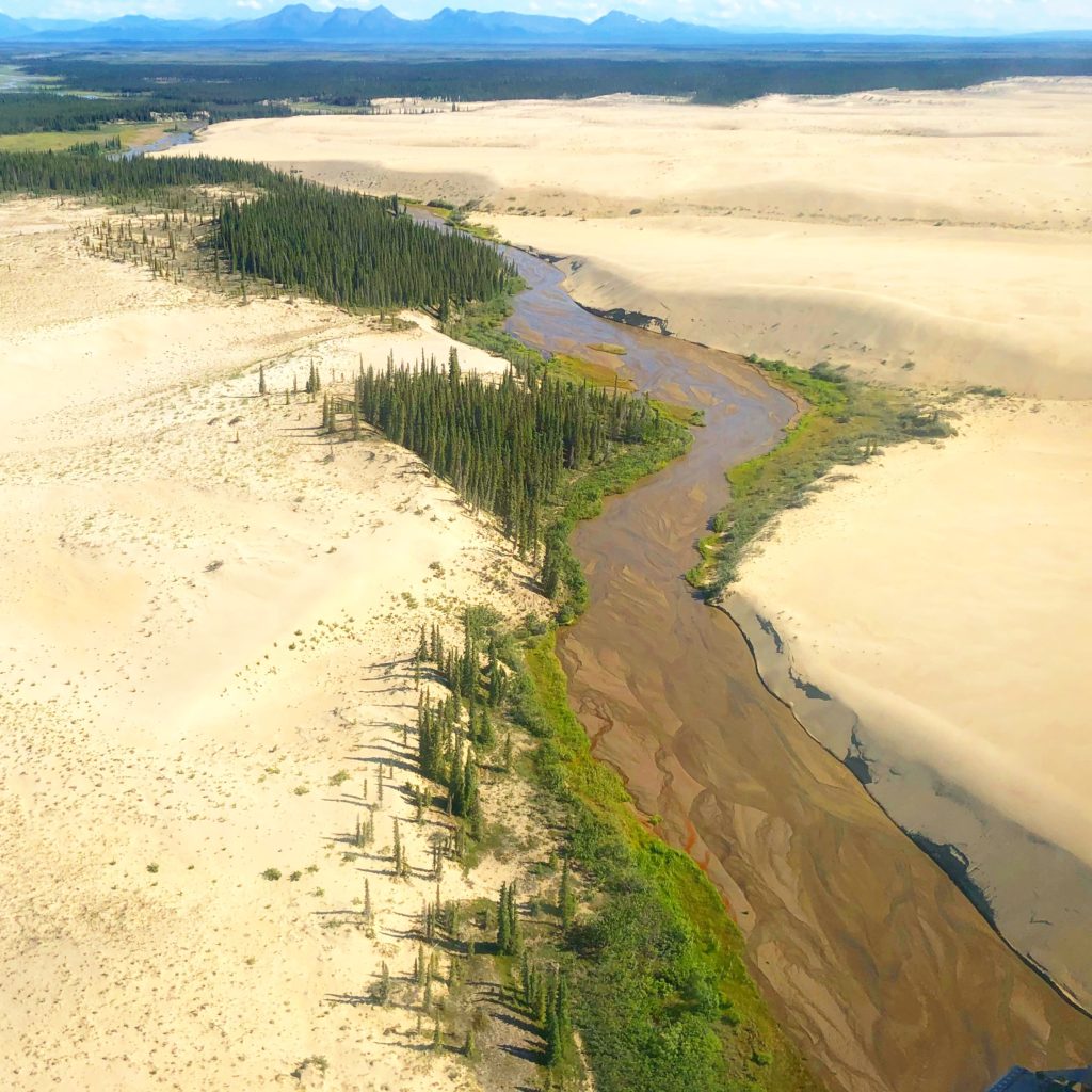 12 miles of sand dunes high above the Arctic Circle in Kobuk Valley National Park