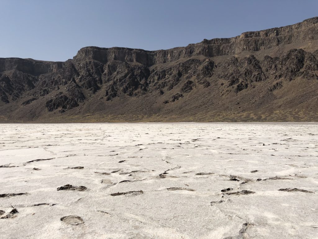 Inside the Al Wahbah Crater