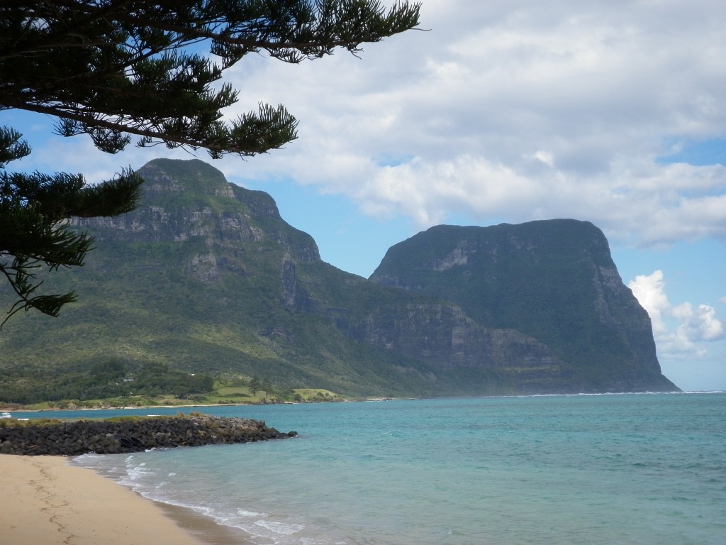 Lord Howe Island, beach, Australia, New South Wales, island