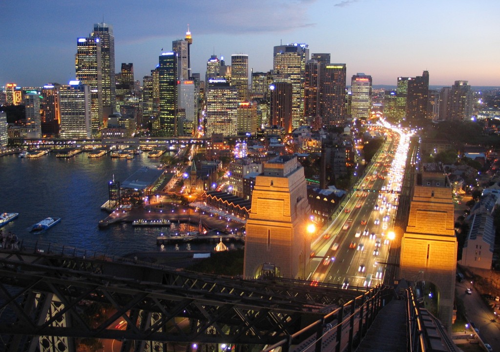 BridgeClimb Sydney, Sydney, Sydney Harbour Bridge, Australia, skyline