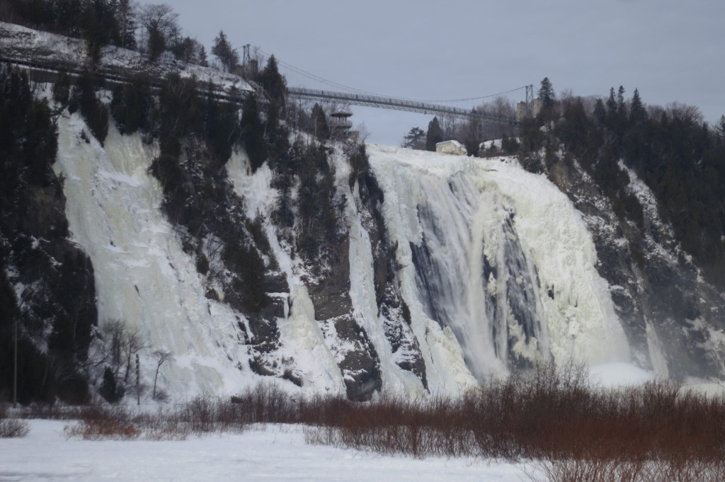 Montmorency Falls, waterfall, ice climbing, Quebec, Quebec City, Canada