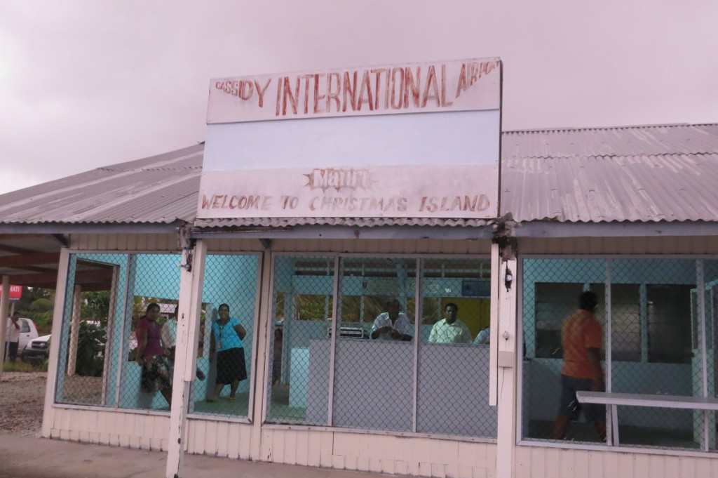 Kiritimati, Kiribati, Christmas Island, travel, Fiji, Air Pacific, airport