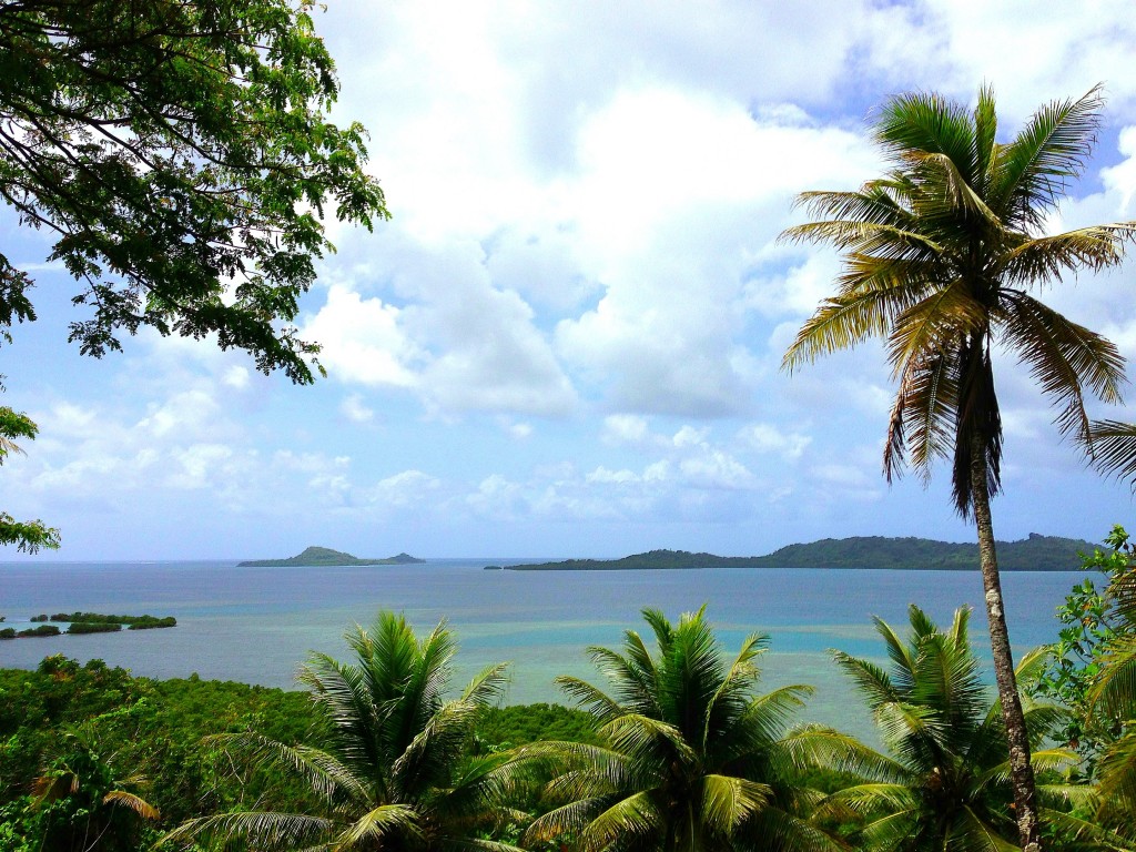 Pohnpei, Micronesia, FSM, Federated States of Micronesia, The Village Hotel, view, island