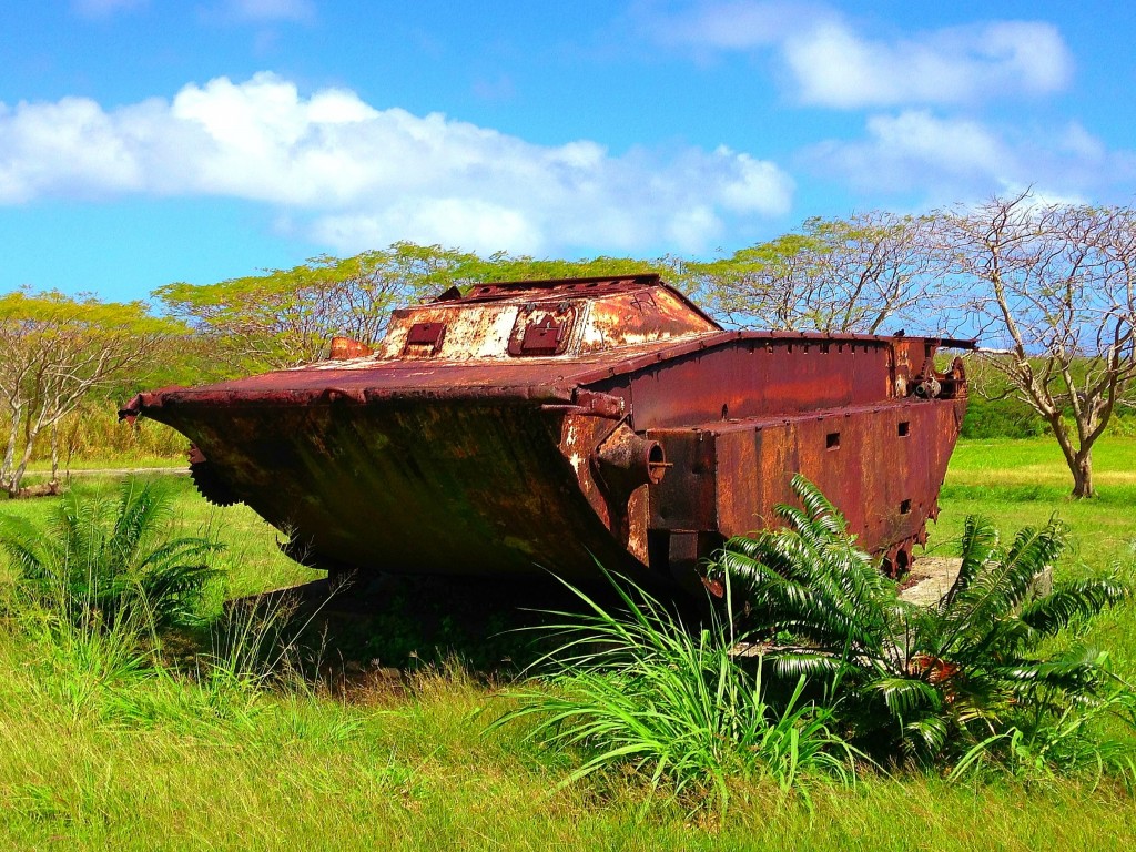 Tinian, US invasion, Chulu Beach, World War II