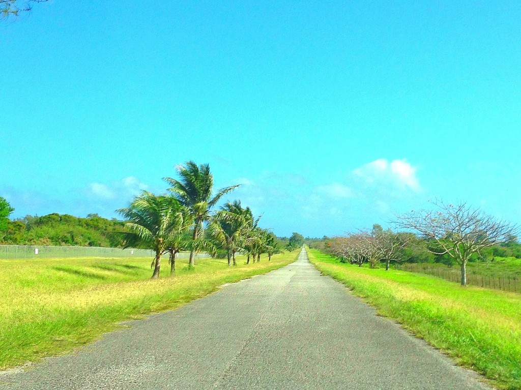 Tinian, road on Tinian, Broadway