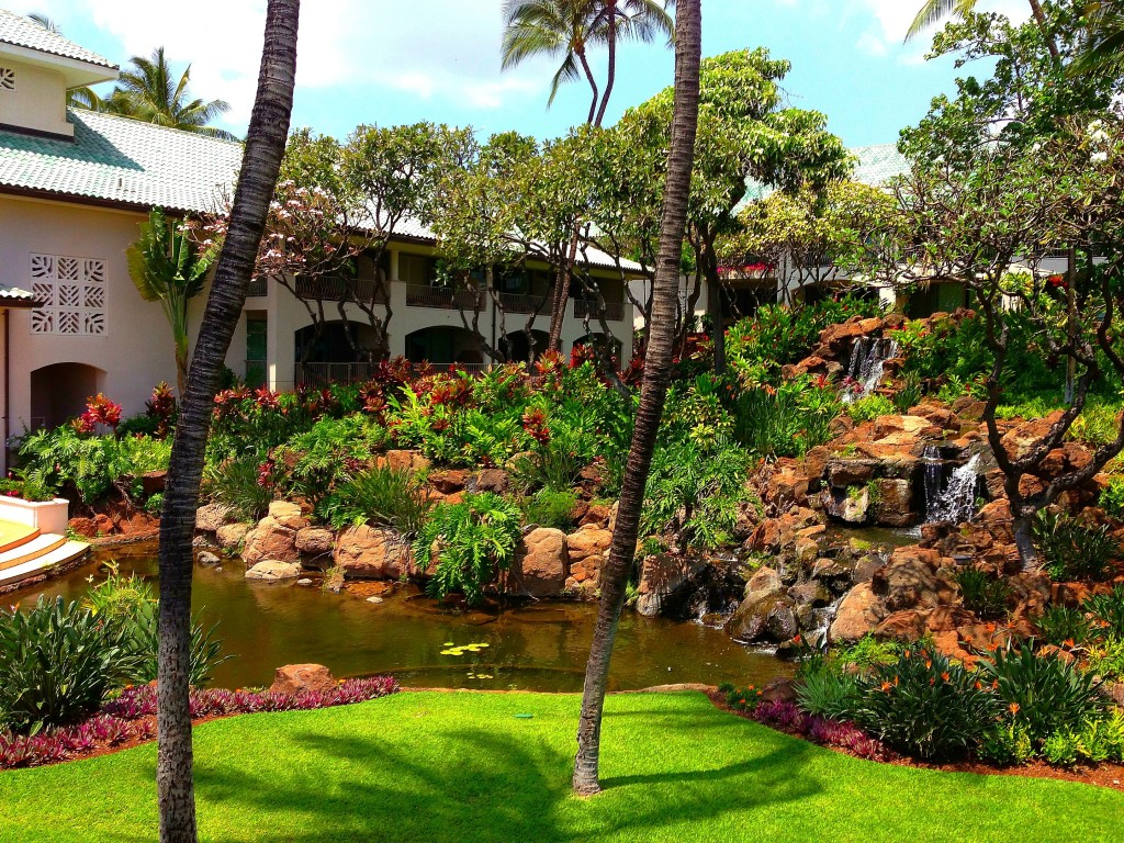 Four Seasons Resort Lanai at Manele Bay, Four Seasons Lanai at Manele Bay, Four Seasons Lanai, Manele Bay, Lanai, Hawaii, Lana'i, travel, Four Seasons Hotels, Four Seasons, koi pond