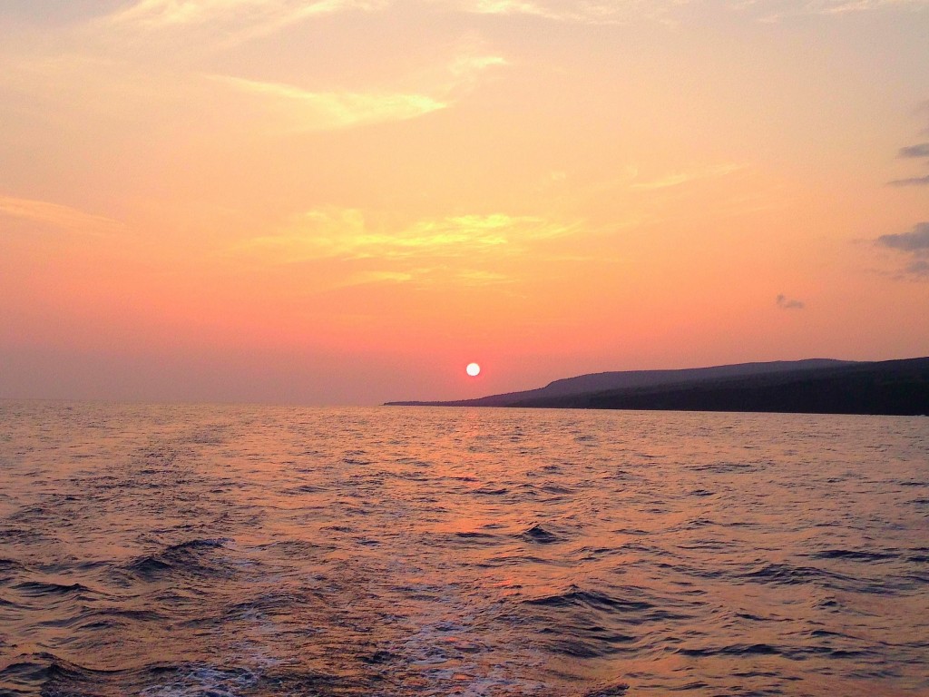 Lanai, Trilogy Ocean Adventures, sunset, Hawaii, Pacific Ocean, Hawaiian Islands