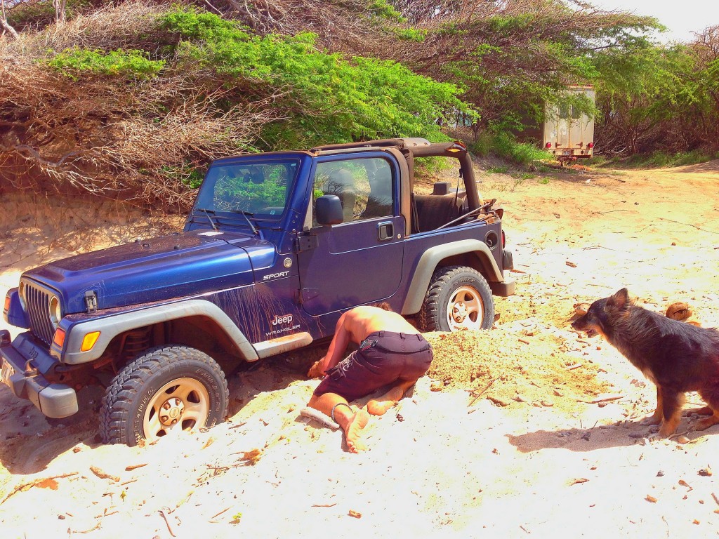 Lanai, offroading, Shipwreck Beach, Polihua Beach, Hawaii, Pacific Ocean, Hawaiian Islands, jeep