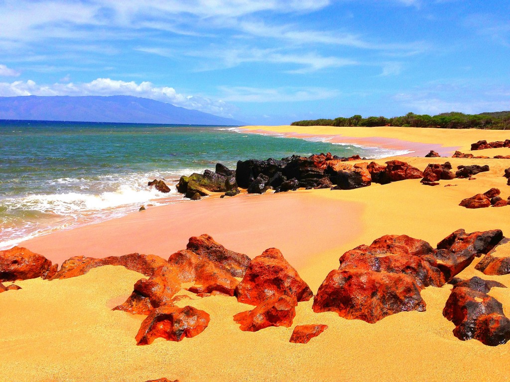 Lanai, offroading, Polihua Beach, Hawaii, Pacific Ocean, Hawaiian Islands