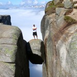 Lee Abbamonte, travel, Norway, Kjerag, Kjeragbolten