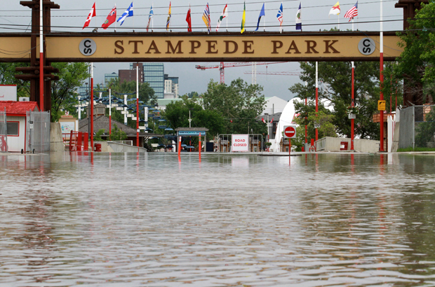 Calgary Stampede, flood