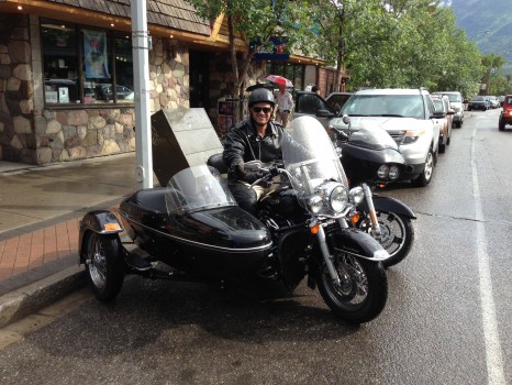 Jasper Motorcycle Tours, Harley Davidson, leather, Jasper, Alberta, Canada