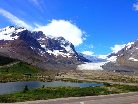 Columbia Icefields, Athabasca Glacier, Icefields Parkway, Banff National Park, Canada, Alberta