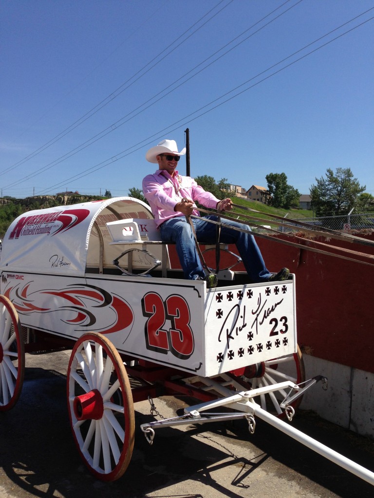 Calgary Stampede, rodeo, Chuck Wagon Racing, Alberta, Canada