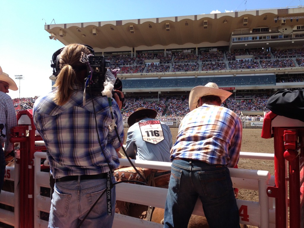 Calgary Stampede, chutes, rodeo, Chuck Wagon Racing, Alberta, Canada