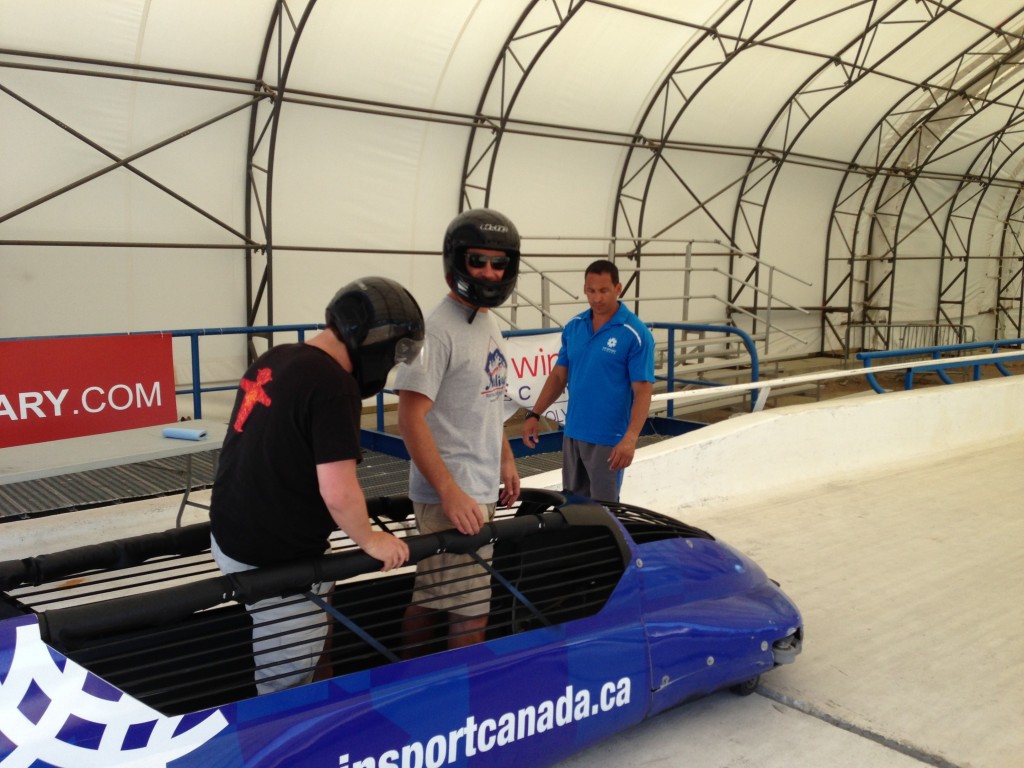 Calgary, bobsled, 1988 Winter Olympics, Canadian Olympic Park