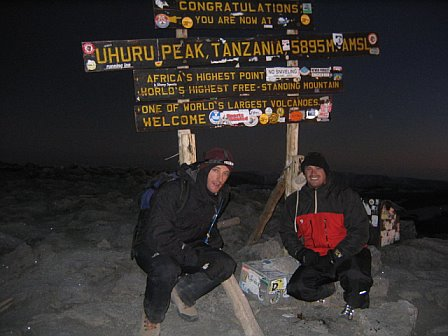 Mount Kilimanjaro Summit, Uhuru Peak, Africa, Tanzania