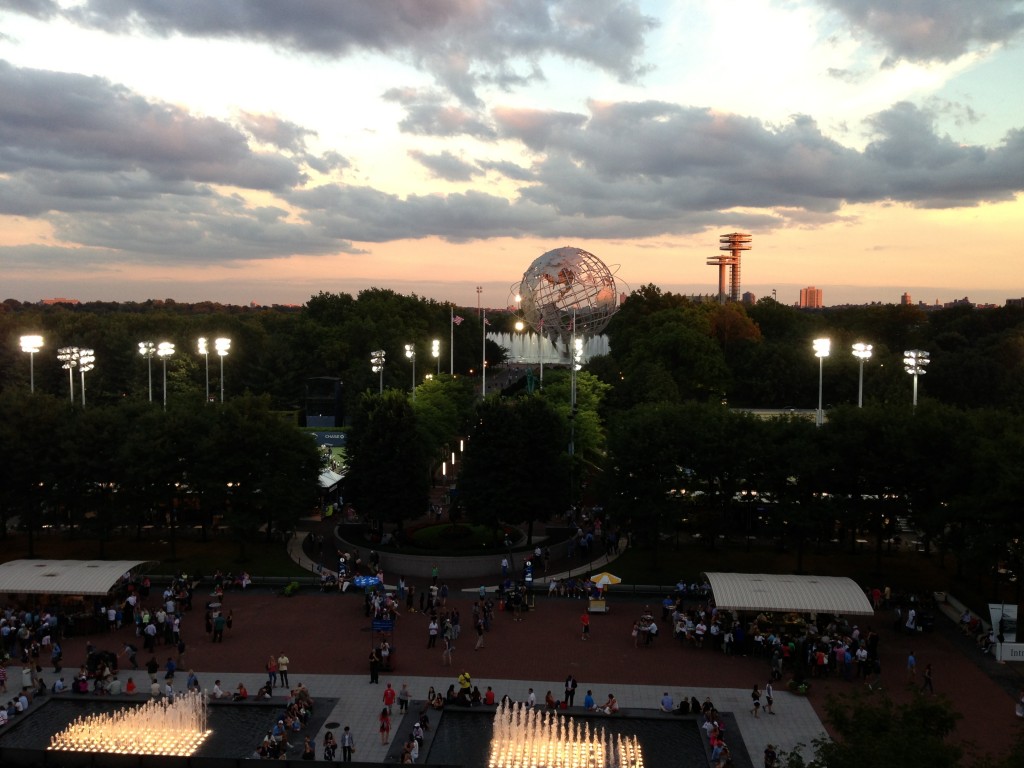 US Open view, US Open