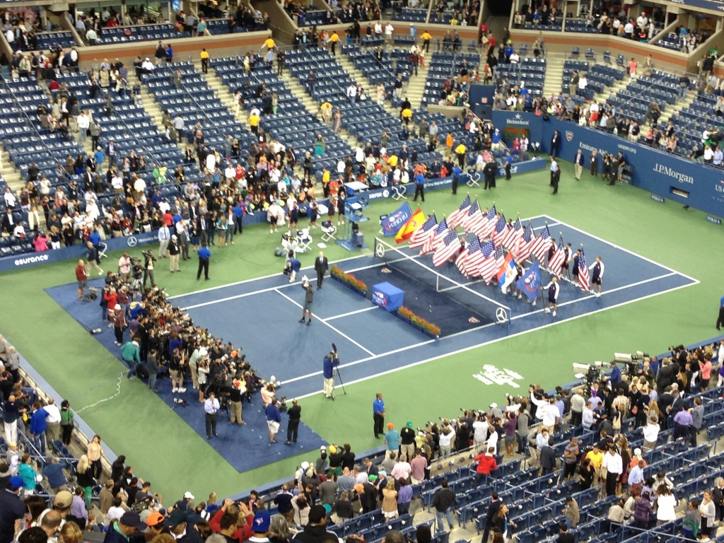 My US Open Experience, US Open, Lee Abbamonte, Mens Final, Novak Djokovic, Rafael Nadal