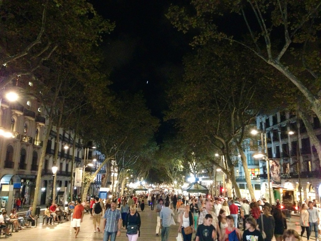 Barcelona, Las Ramblas, La Rambla, Spain