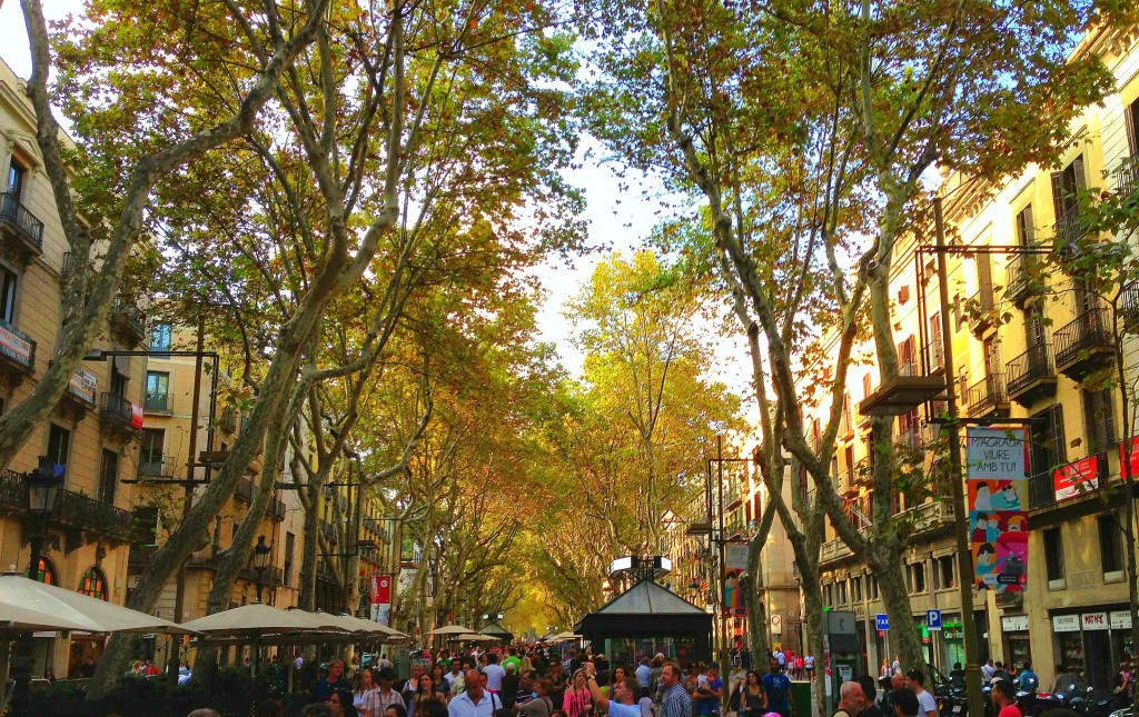Barcelona, Las Ramblas, La Rambla, Spain