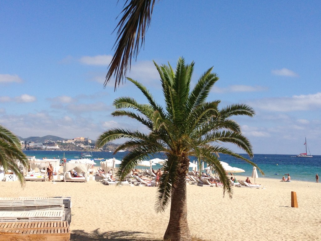 Ibiza, beach, Playa d'en Bossa, Ushuaia Beach Hotel, Spain, Balearic Islands