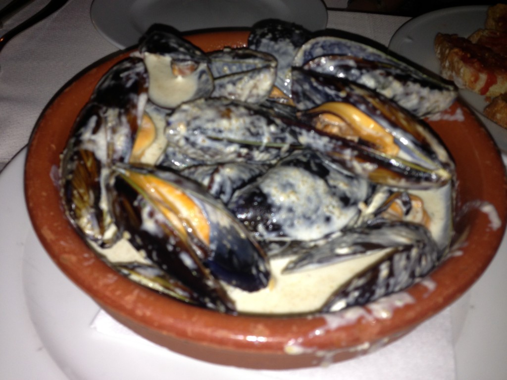 Mussels, La Brasa, Ibiza