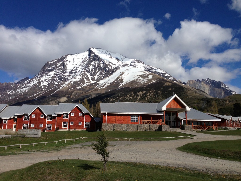 Torres Del Paine starting point for hike, Chile