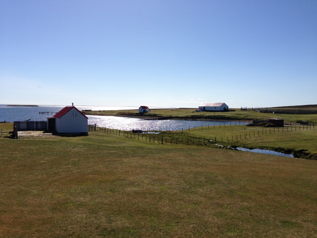 Bleaker Island, Falkland Islands, settlement guest house