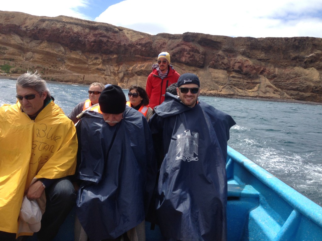 Robinson Crusoe Island, Chile, boat to town