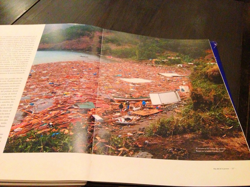 Robinson Crusoe Island, Chile, San Juan Bautista, tsunami