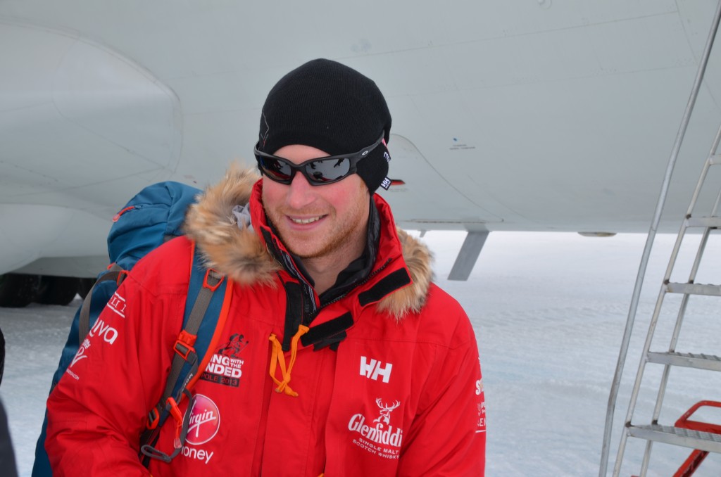 Prince Harry, Prince Harry arrives in Antarctica, Antarctica, Ilyushin 76