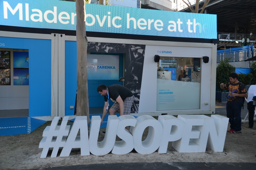 Australian Open, Melbourne, Australia, Social Shack, #AusOpen