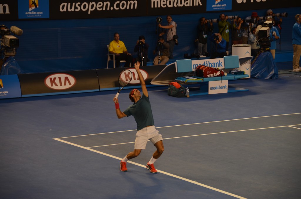 Australian Open, Melbourne, Australia, Federer
