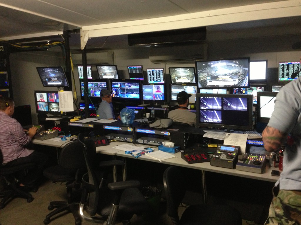 Australian Open, Melbourne, Australia, broadcast center