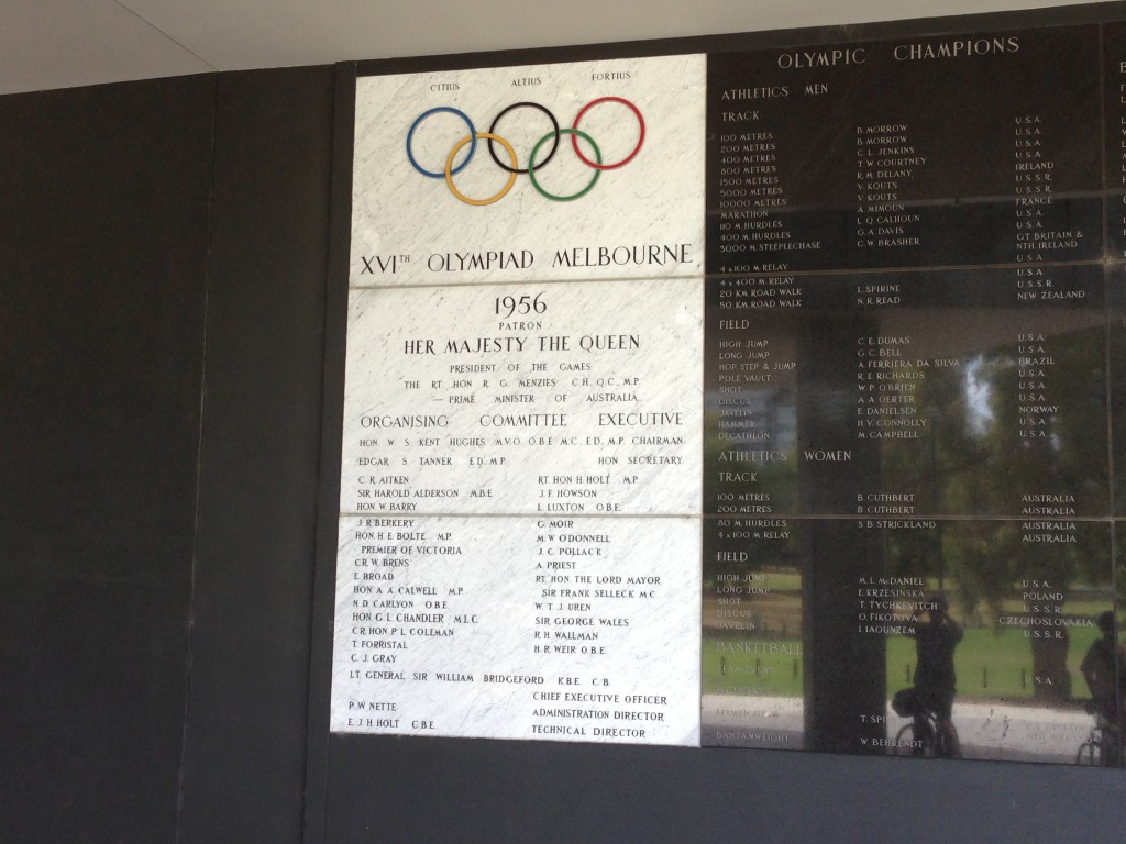 MCG, The G, Melbourne Cricket Grounds, Melbourne, host for 1956 Olympics