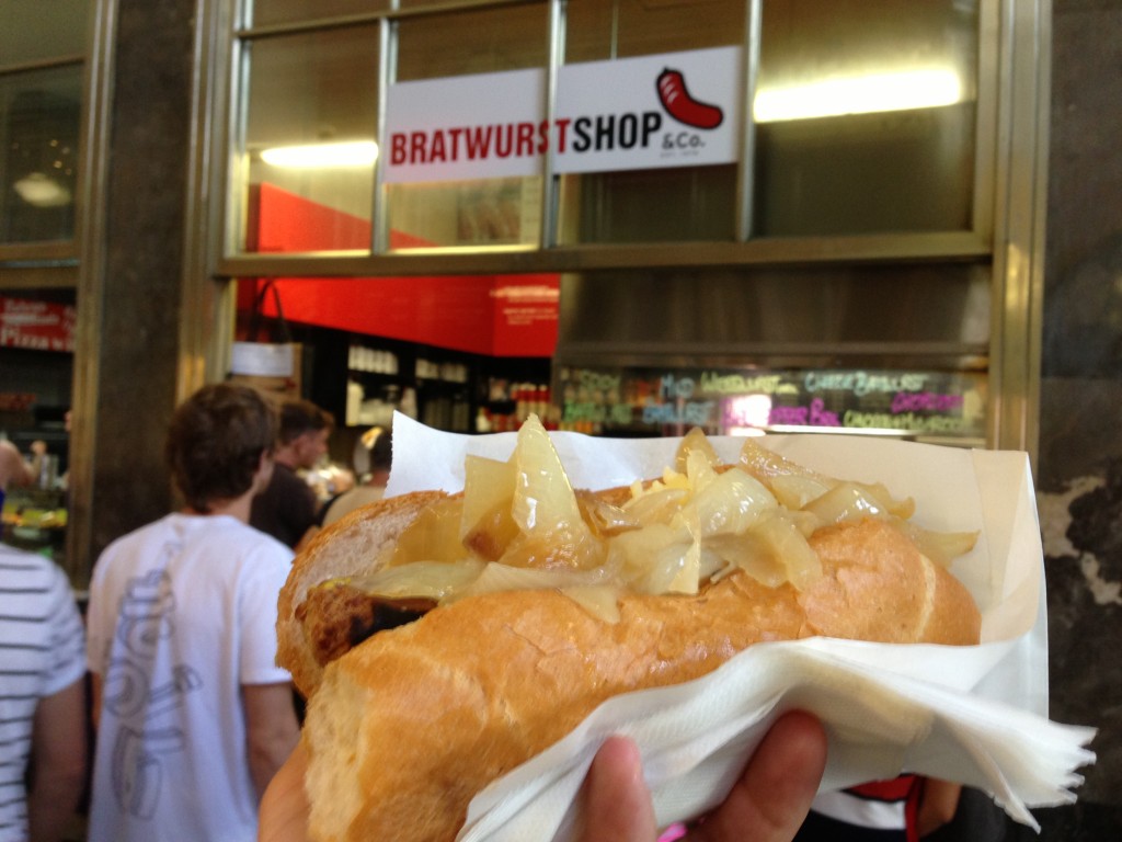 Real Melbourne Bike Tours, Melbourne, bike tours, bratwurst shop, brat