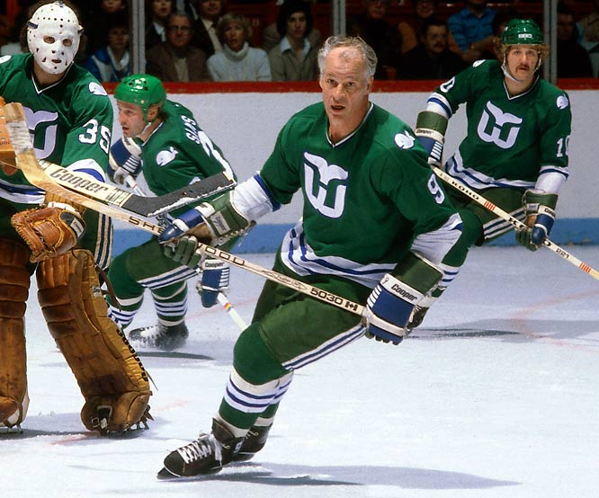 Gordie Howe, Whalers, Mount Rushmore of Sports