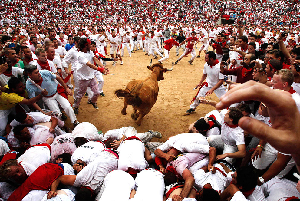 running of the bulls