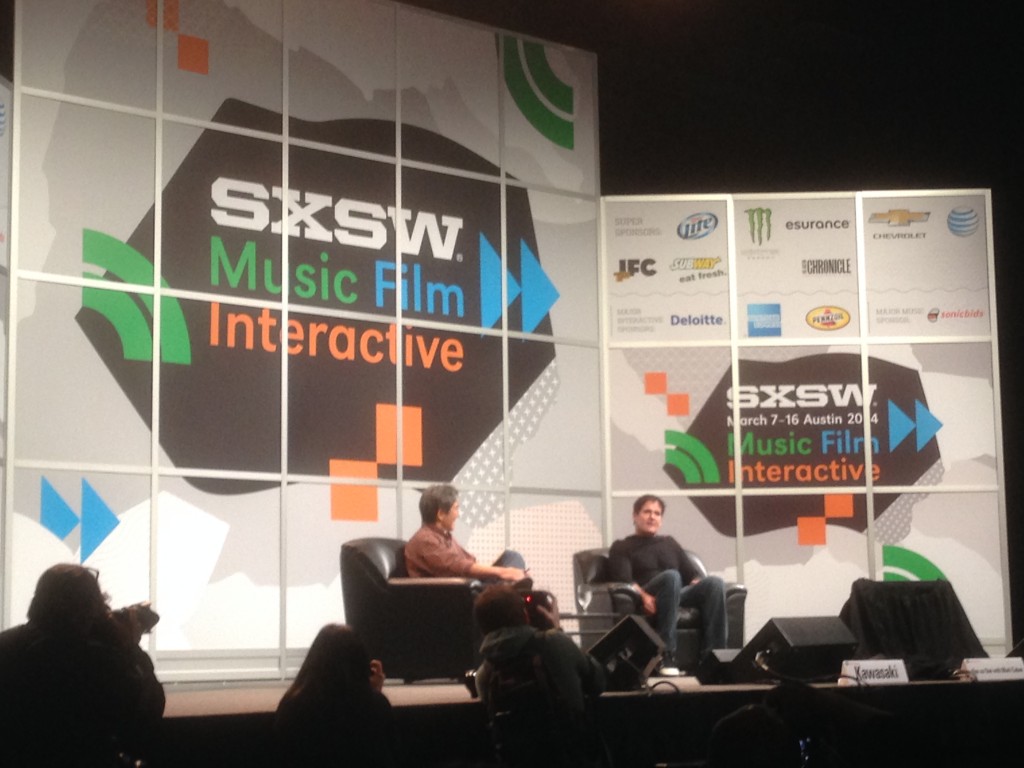 Mark Cuban, Guy Kawasaki, SXSW, Austin, Texas