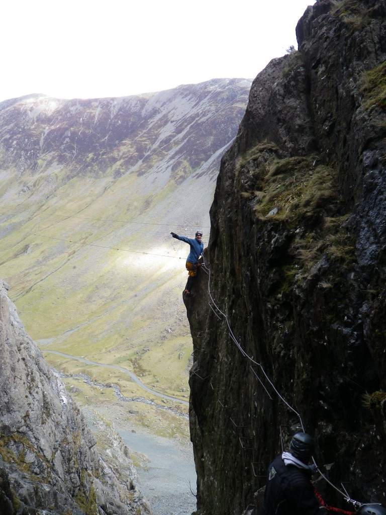 Lee Abbamonte, Via Ferrata, Cumbria, Keswick, England, Lake District, UK