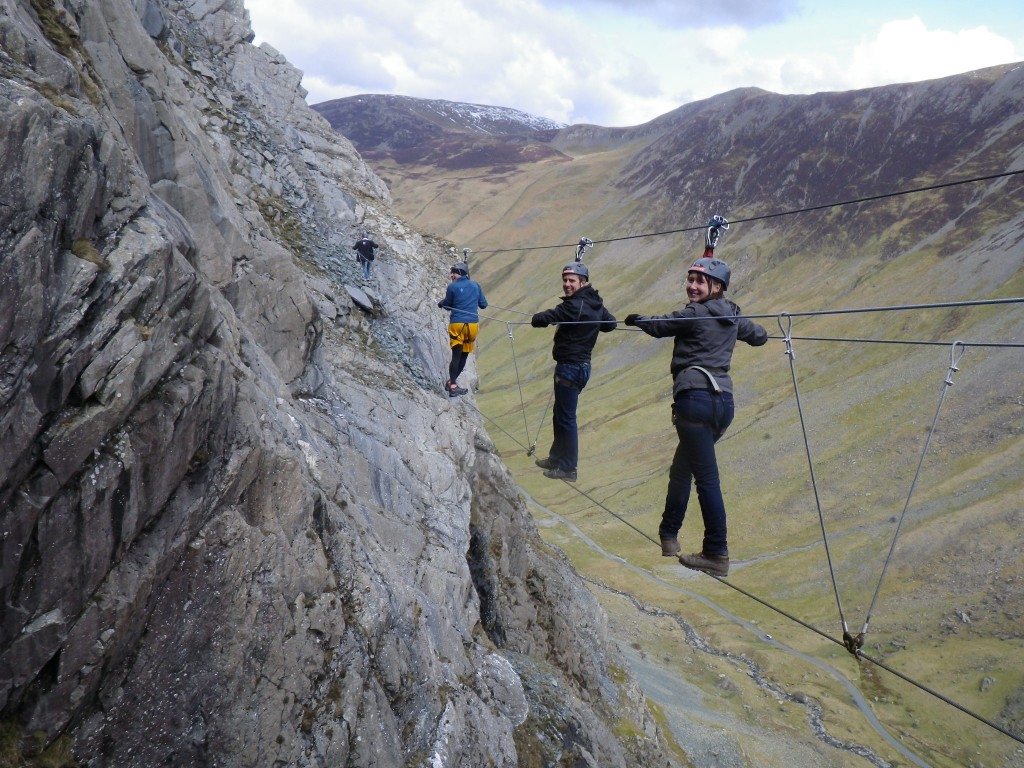 Lee Abbamonte, Via Ferrata, Cumbria, Keswick, England, Lake District, UK