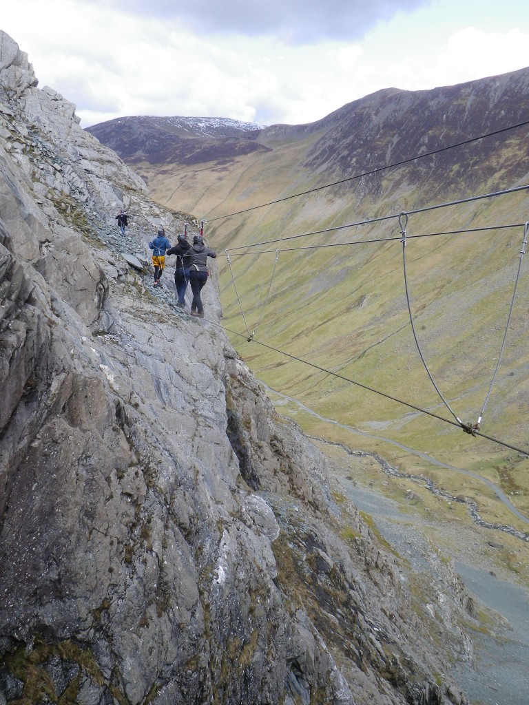 Lee Abbamonte, Via Ferrata, Cumbria, Keswick, England, Lake District, UK