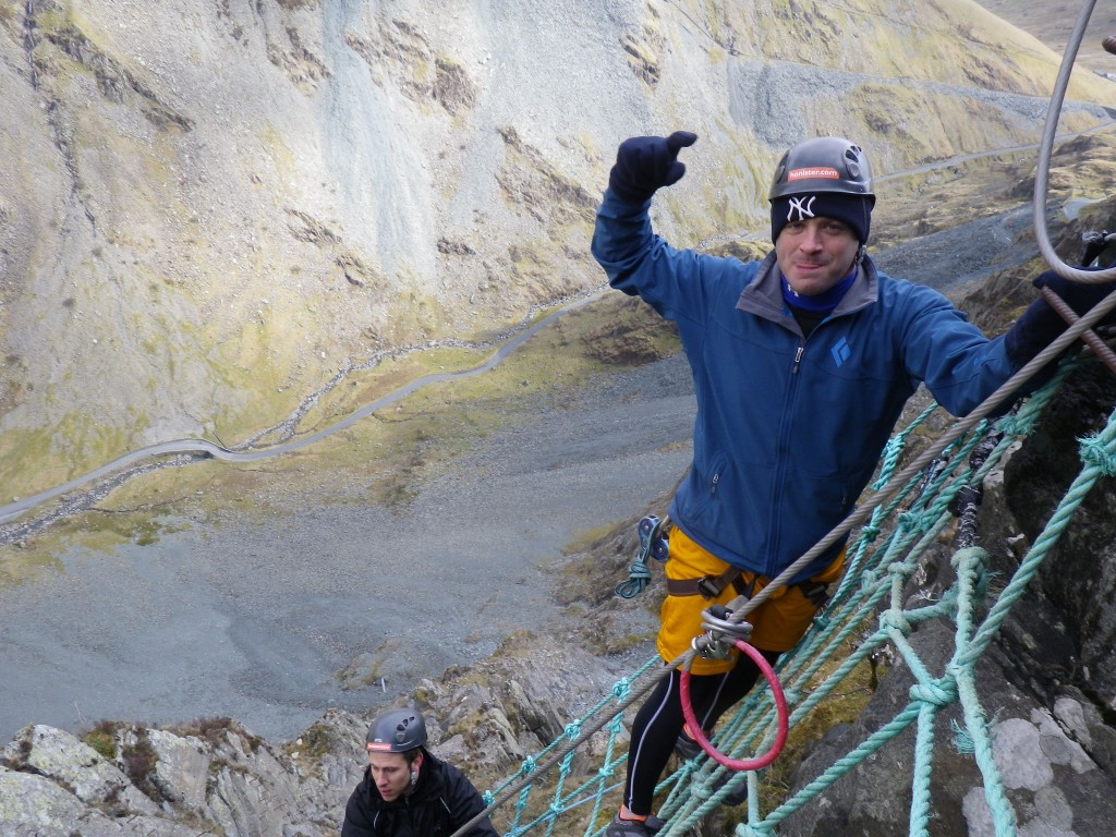 Lee Abbamonte, Via Ferrata, Cumbria, Keswick, England, Lake District, UK