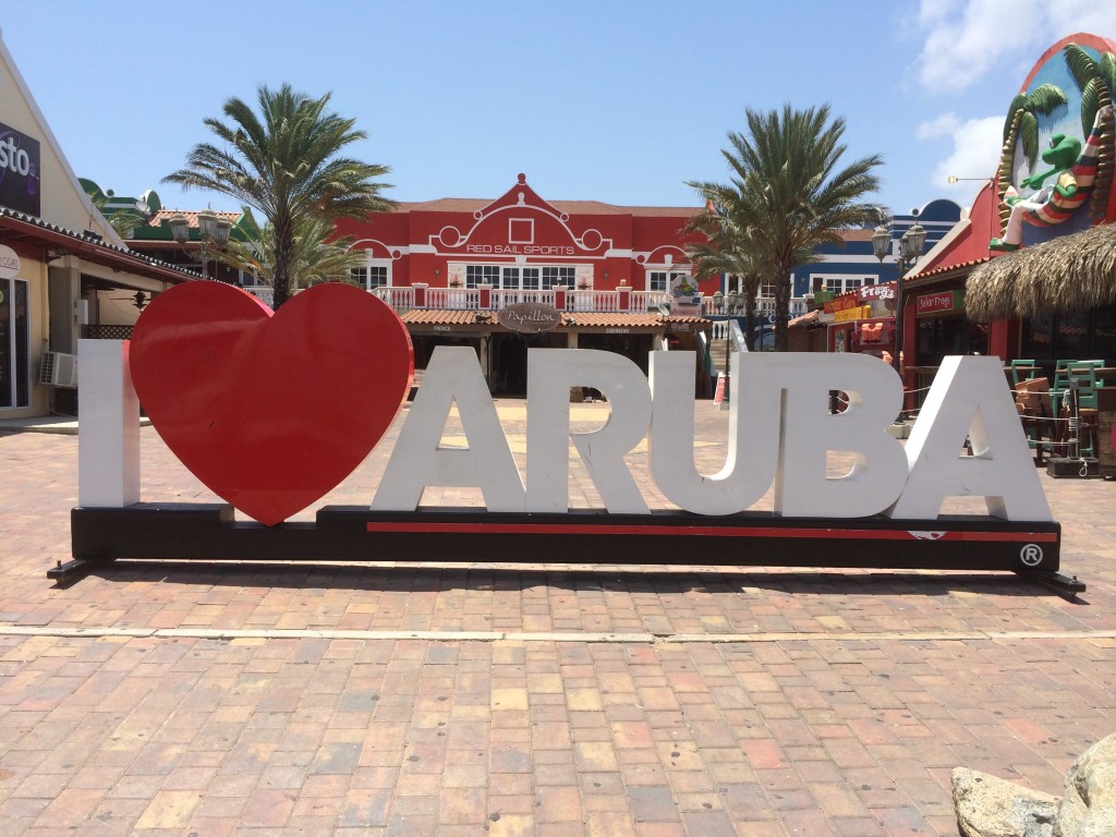Aruba, Aruba sign