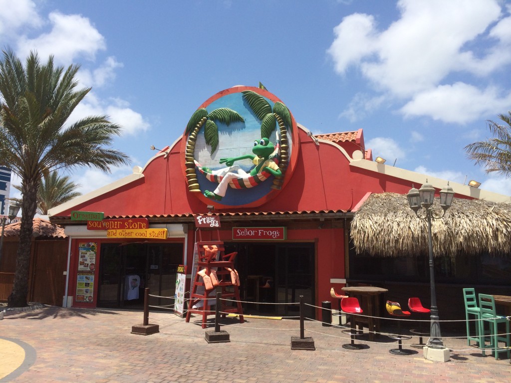 senor frogs, aruba