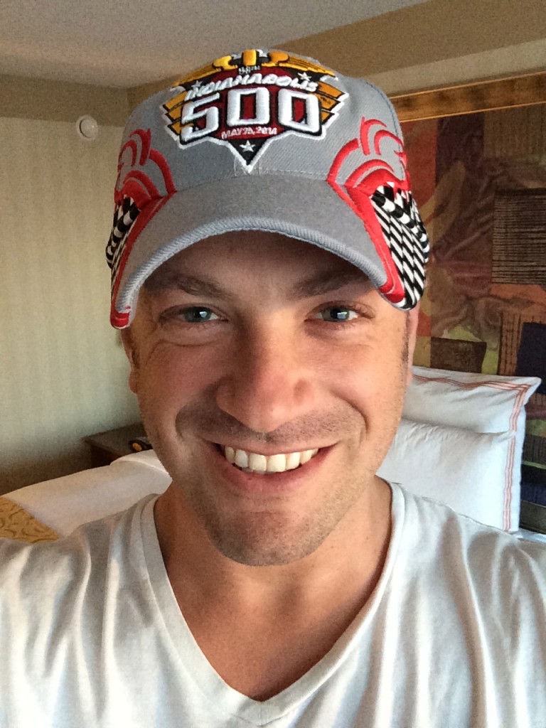 Indy 500 hat, Lee Abbamonte