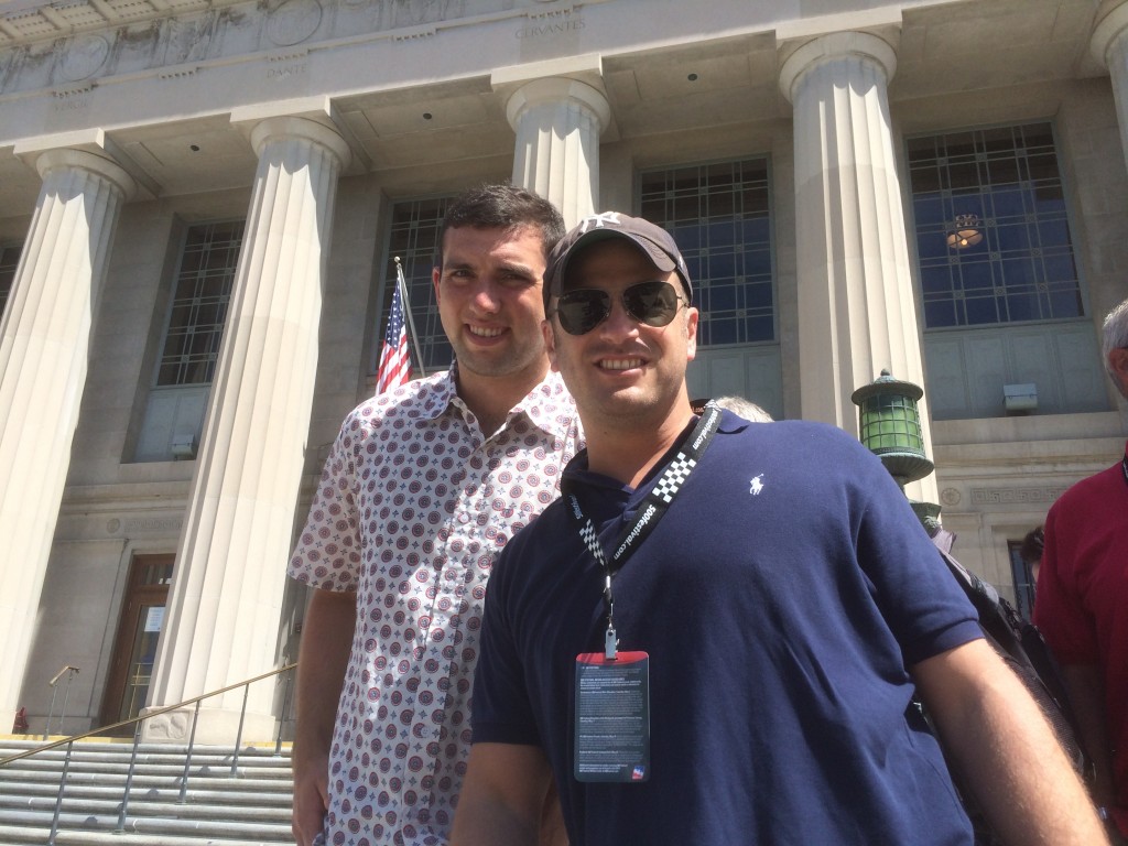 Andrew Luck, Lee Abbamonte, Indy 500