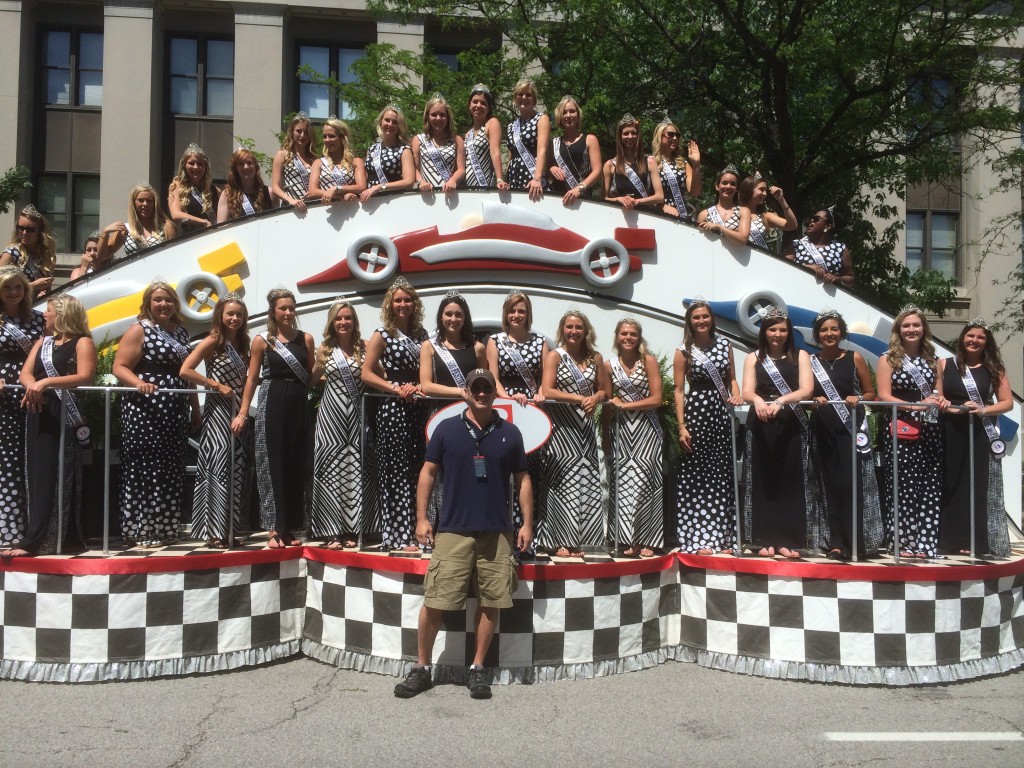 500 festival parade, Lee Abbamonte