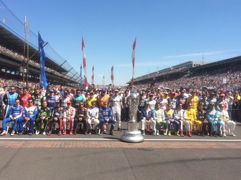 Indy 500 driver intro